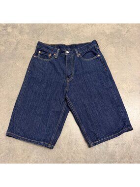 Baggy Levis 469 Mens Denim Shorts W29